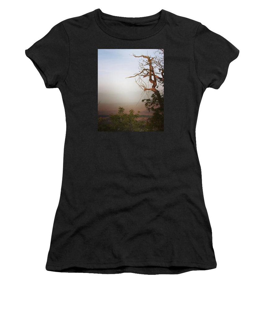 Foggy Morning - Women's T-Shirt (Athletic Fit)