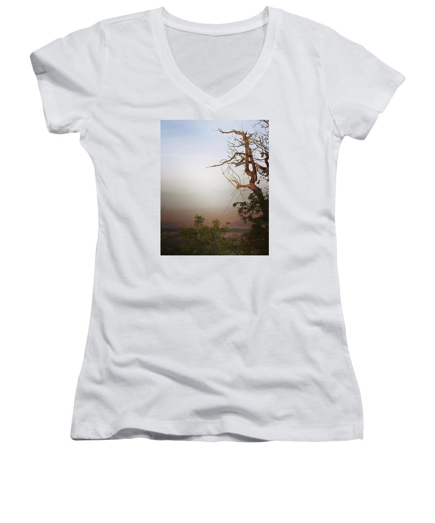 Foggy Morning - Women's V-Neck