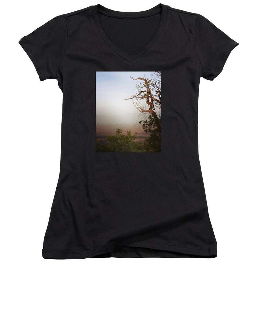 Foggy Morning - Women's V-Neck