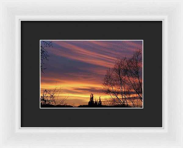 Golden Reflection - Framed Print