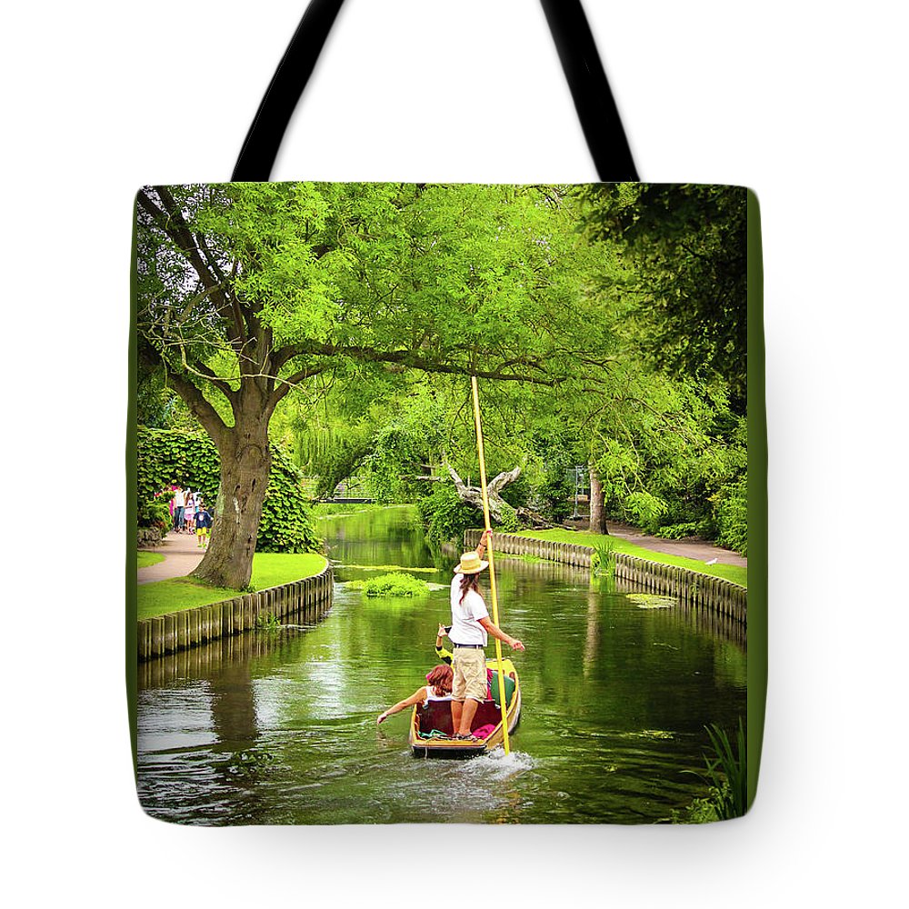 Gondola Ride Down The River - Tote Bag