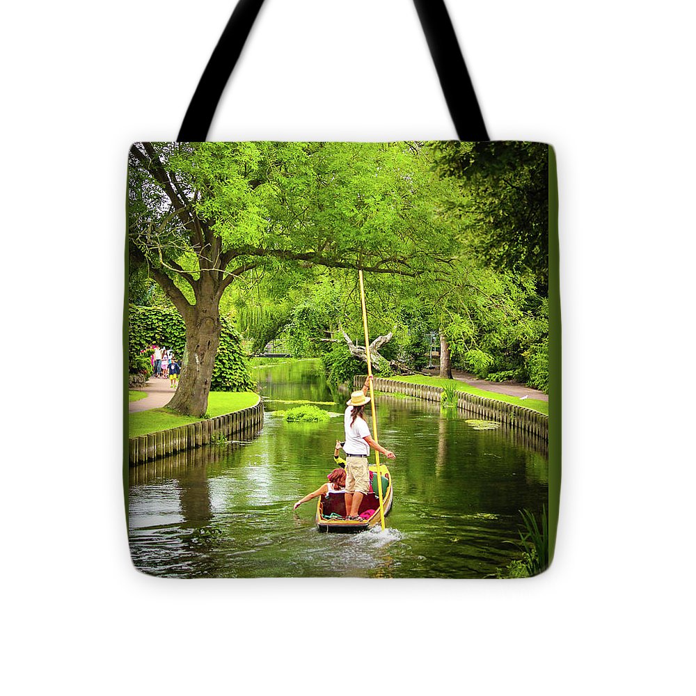 Gondola Ride Down The River - Tote Bag