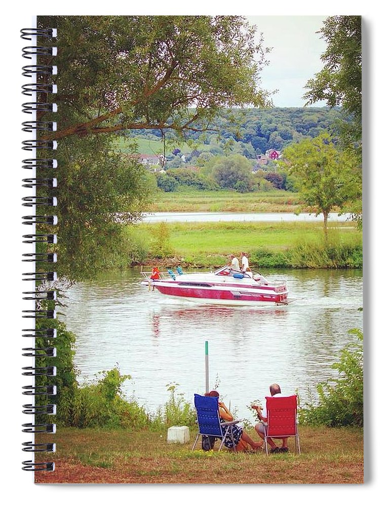 Idyllic Landscape - Spiral Notebook