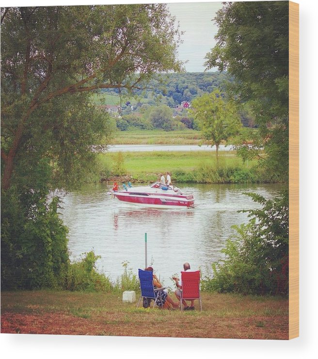 Idyllic Landscape - Wood Print