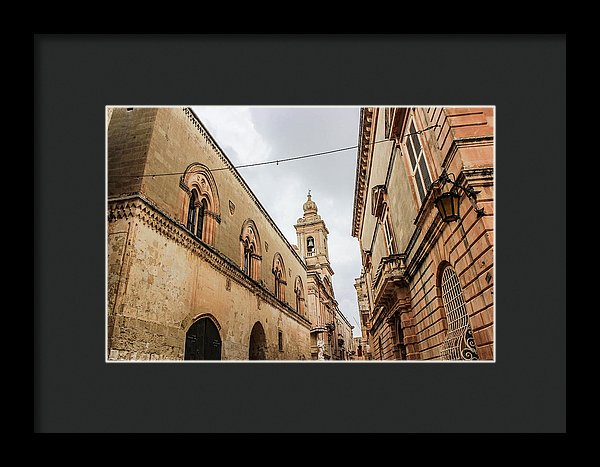 Impressive Mdina Malta - Framed Print