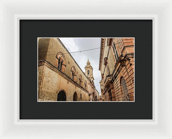 Impressive Mdina Malta - Framed Print