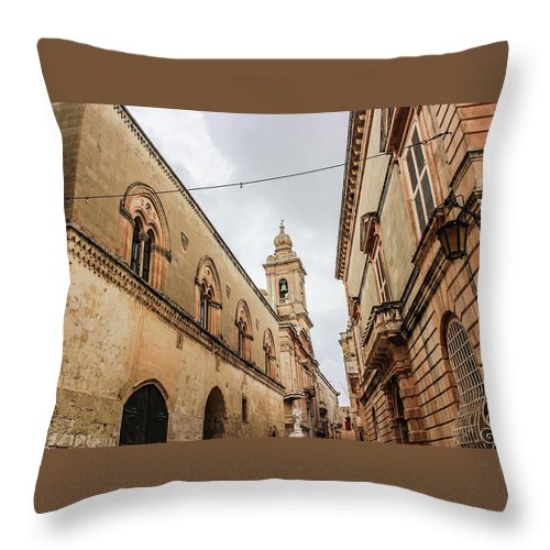 Impressive Mdina Malta - Throw Pillow