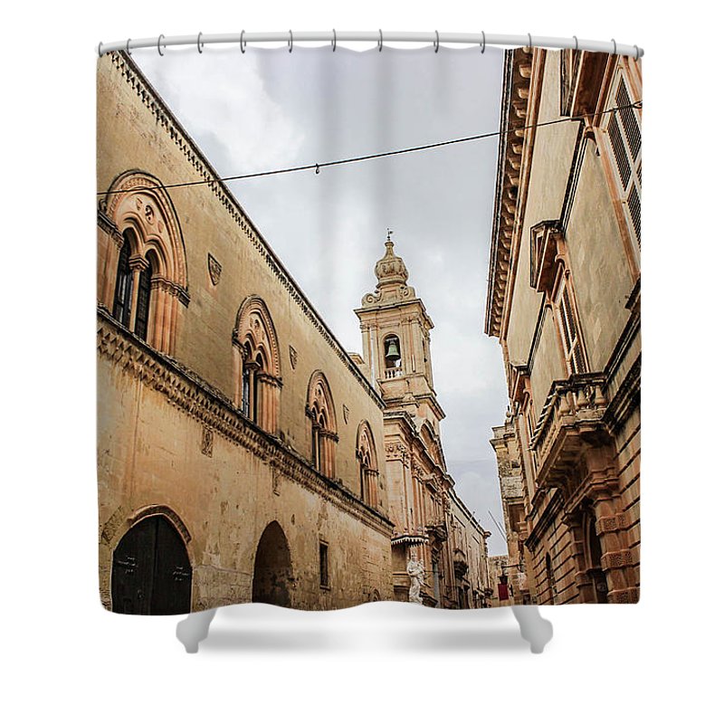 Impressive Mdina Malta - Shower Curtain