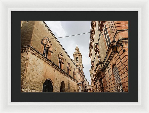 Impressive Mdina Malta - Framed Print