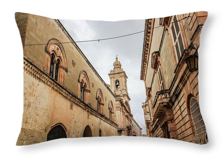 Impressive Mdina Malta - Throw Pillow