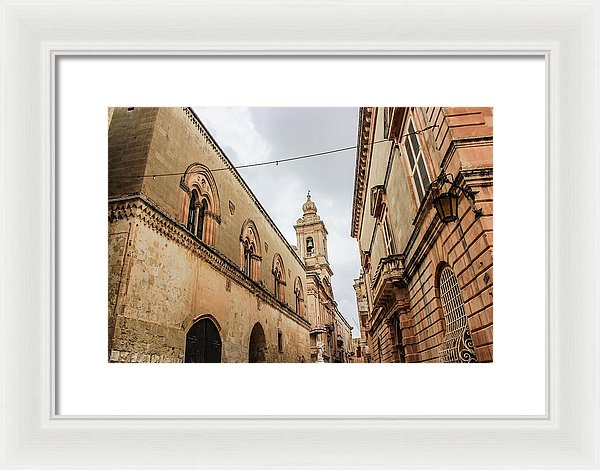 Impressive Mdina Malta - Framed Print