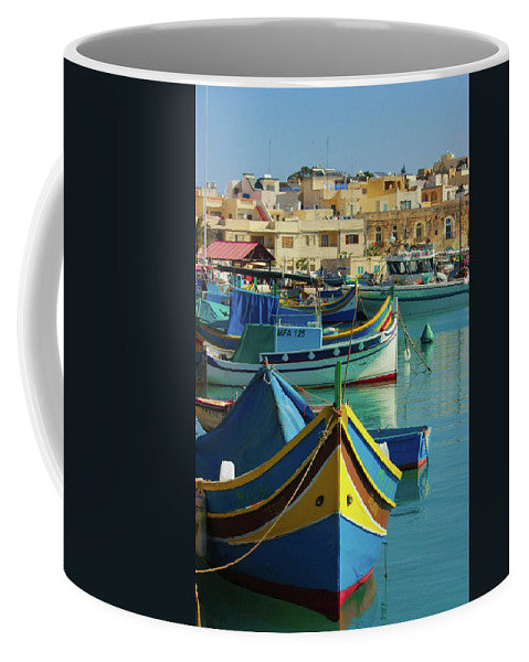 Largest Fishing Harbour Of Malta - Mug