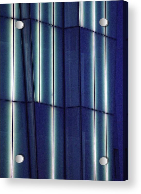 Lights And Buildings  - Acrylic Print
