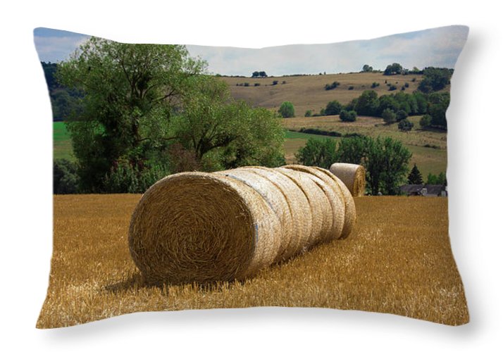 Luxembourg Countryside - Throw Pillow