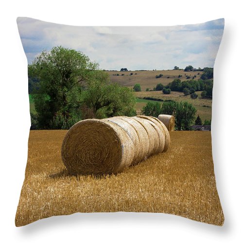 Luxembourg Countryside - Throw Pillow