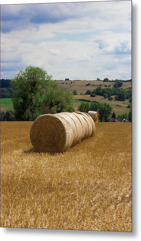 Luxembourg Countryside - Metal Print