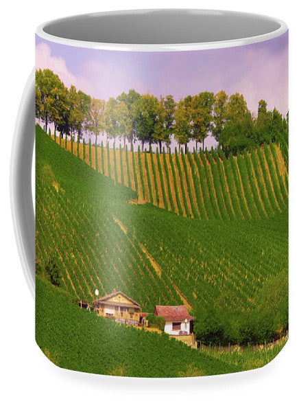 Luxembourg Vineyards Landscape  - Mug