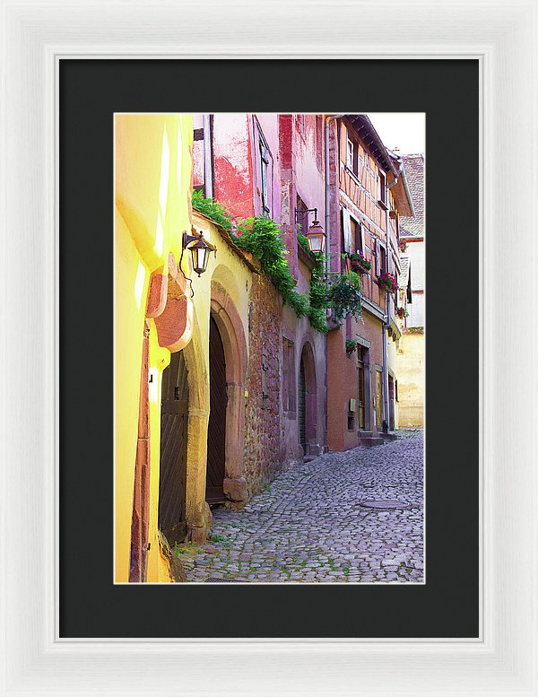 Medieval Alsace, Region In France - Framed Print