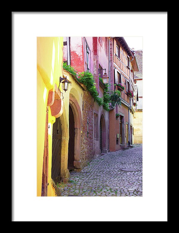 Medieval Alsace, Region In France - Framed Print