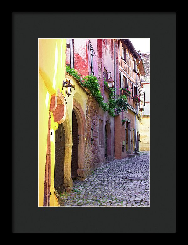 Medieval Alsace, Region In France - Framed Print