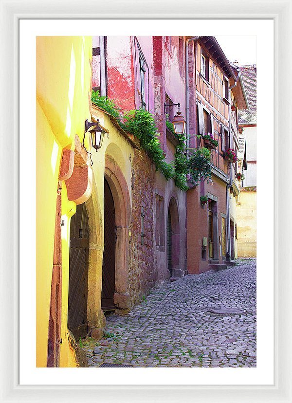 Medieval Alsace, Region In France - Framed Print