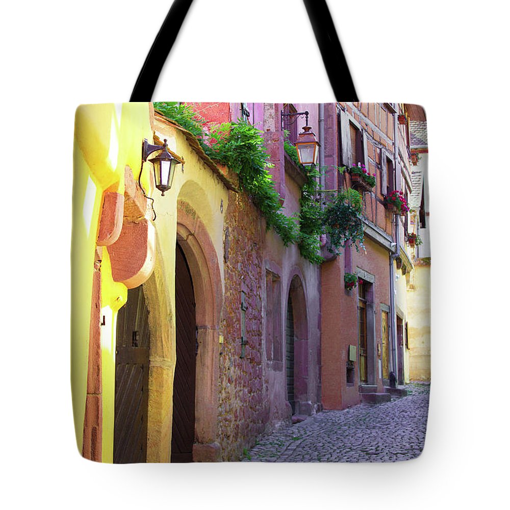 Medieval Alsace, Region In France - Tote Bag