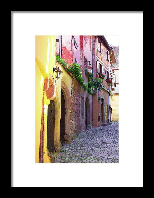 Medieval Alsace, Region In France - Framed Print