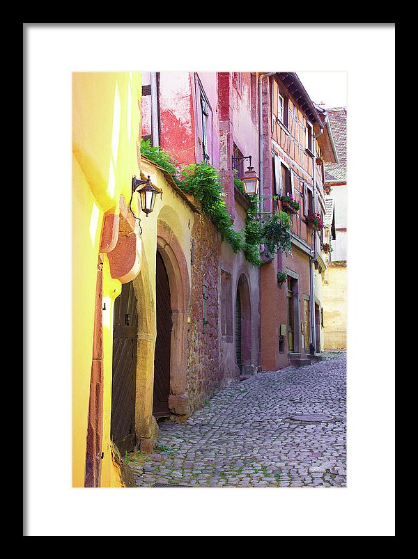 Medieval Alsace, Region In France - Framed Print