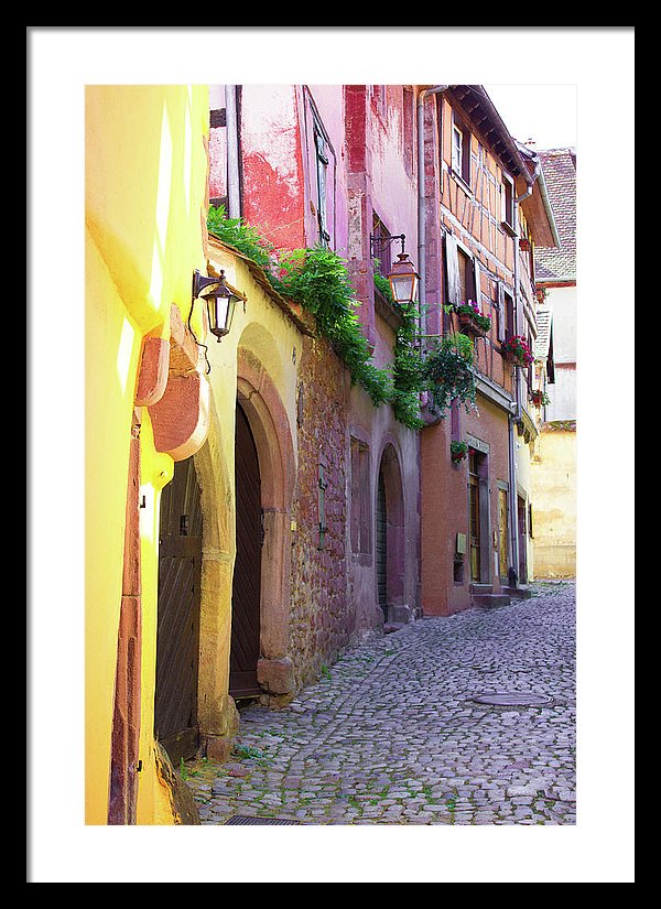 Medieval Alsace, Region In France - Framed Print