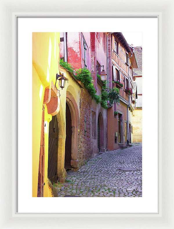 Medieval Alsace, Region In France - Framed Print