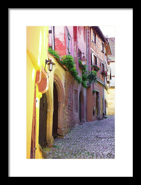 Medieval Alsace, Region In France - Framed Print