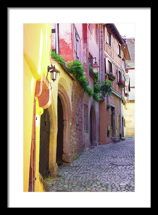 Medieval Alsace, Region In France - Framed Print