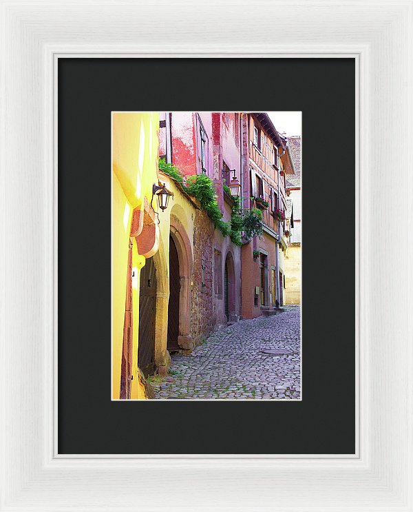 Medieval Alsace, Region In France - Framed Print