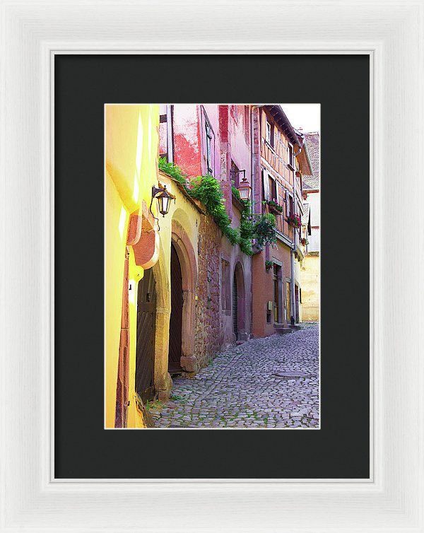 Medieval Alsace, Region In France - Framed Print