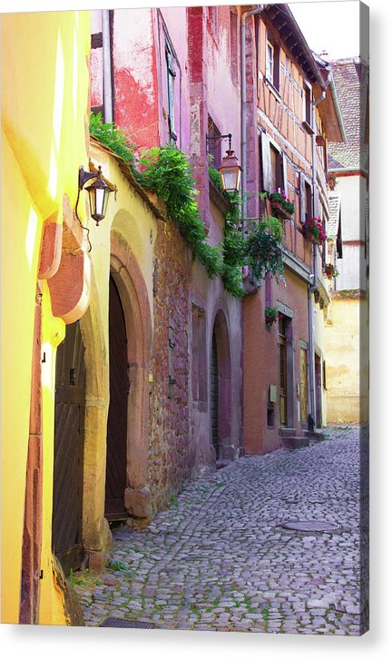 Medieval Alsace, Region In France - Acrylic Print