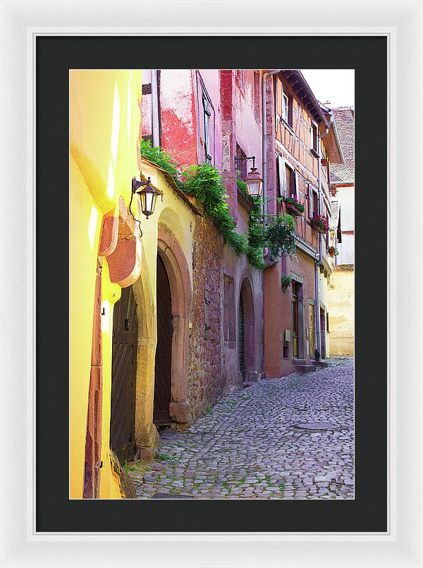 Medieval Alsace, Region In France - Framed Print