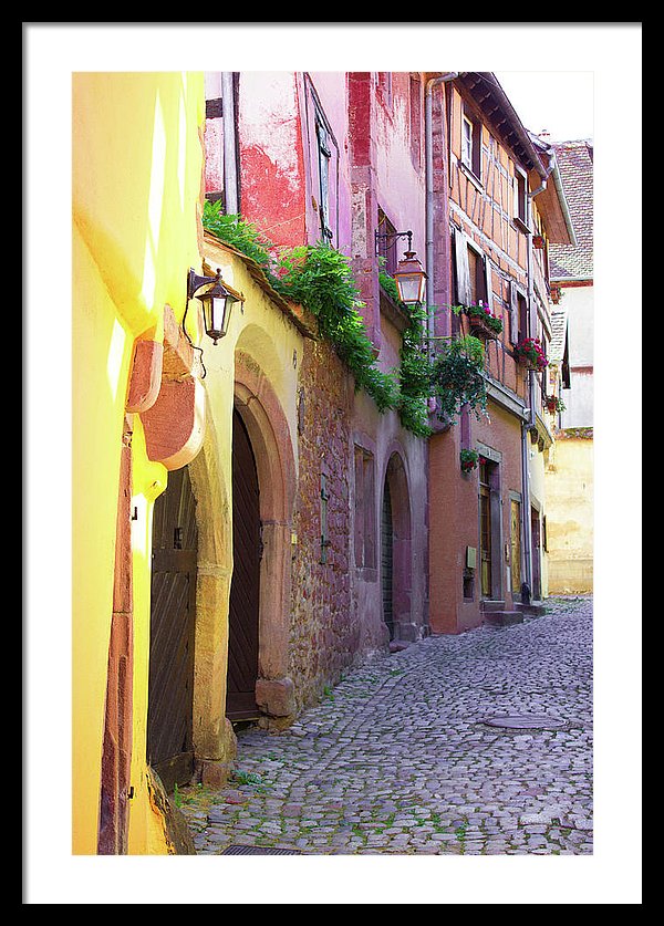 Medieval Alsace, Region In France - Framed Print