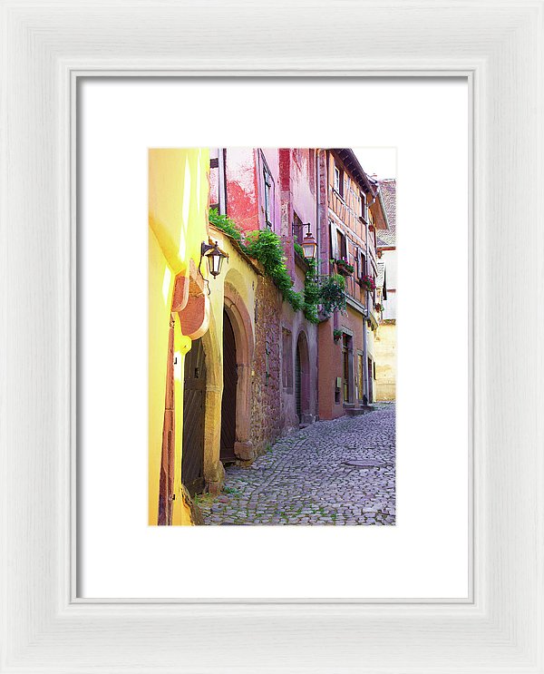 Medieval Alsace, Region In France - Framed Print