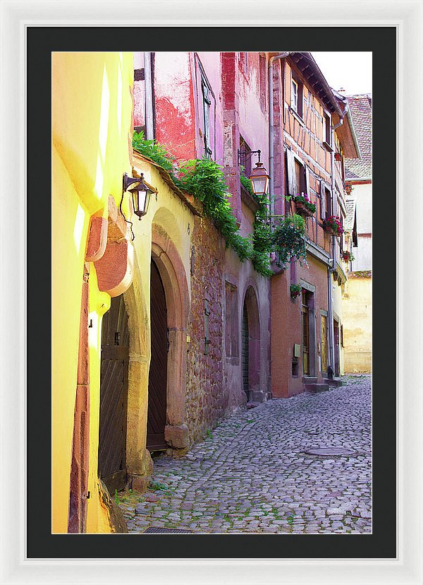 Medieval Alsace, Region In France - Framed Print