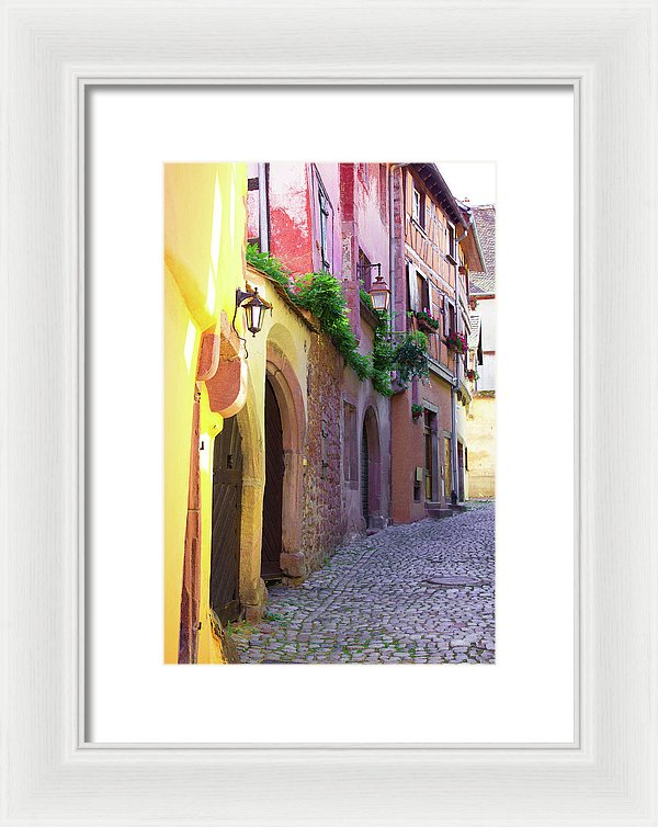 Medieval Alsace, Region In France - Framed Print