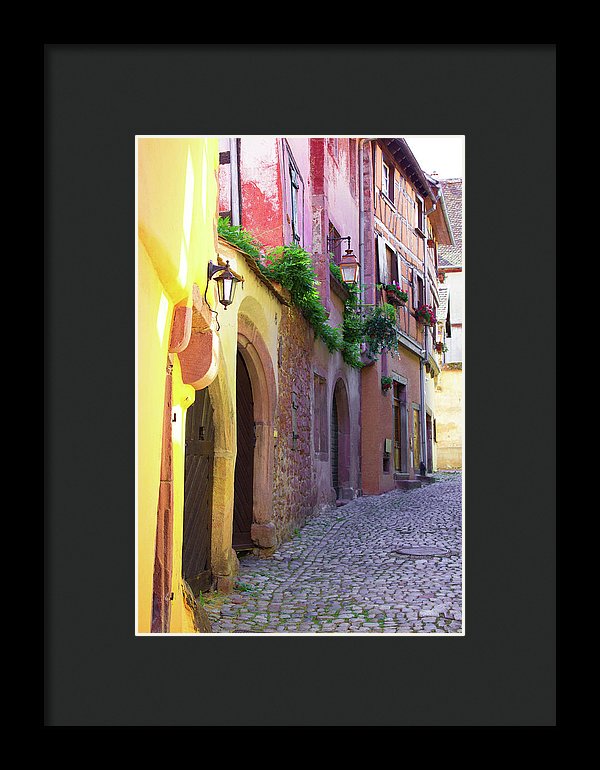 Medieval Alsace, Region In France - Framed Print