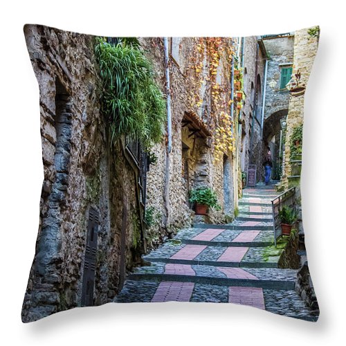 Medieval Italy  - Throw Pillow