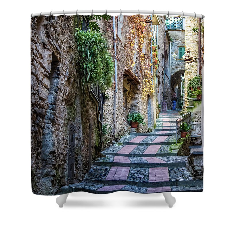 Medieval Italy  - Shower Curtain