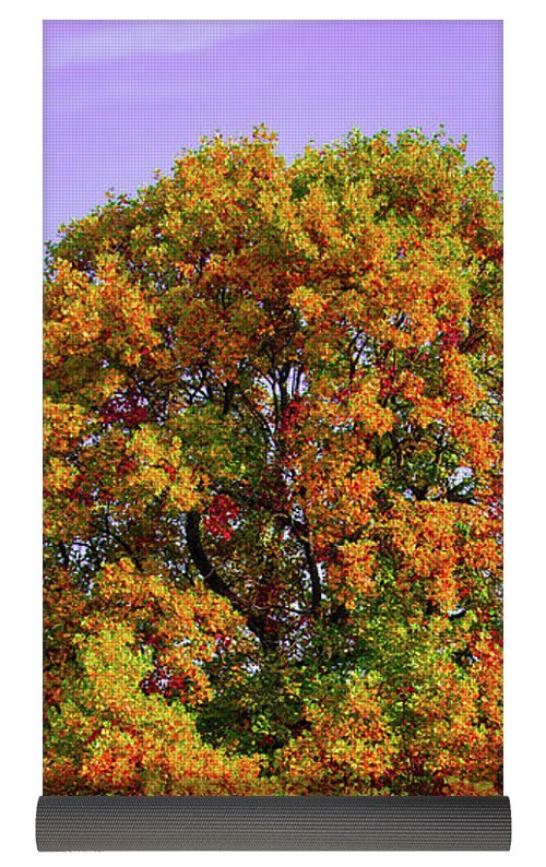 Nature In The Autumn  - Yoga Mat