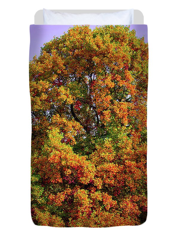 Nature In The Autumn  - Duvet Cover