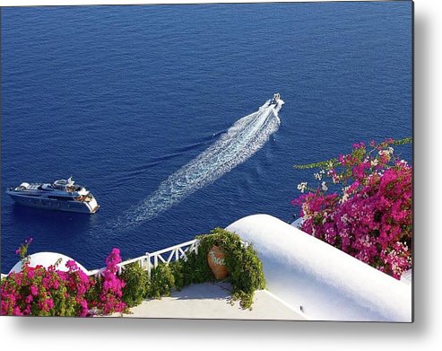 Oia, Santorini  - Metal Print