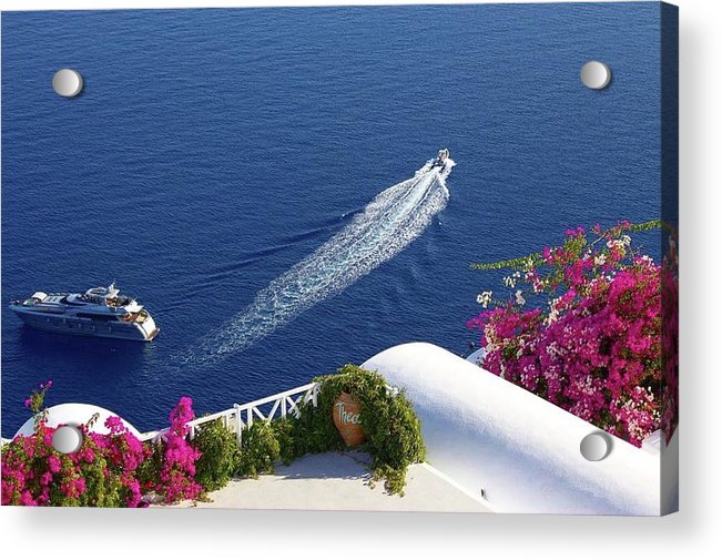 Oia, Santorini  - Acrylic Print