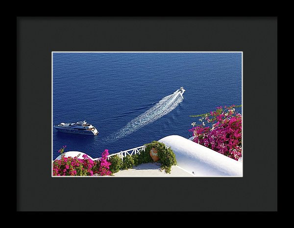 Oia, Santorini  - Framed Print