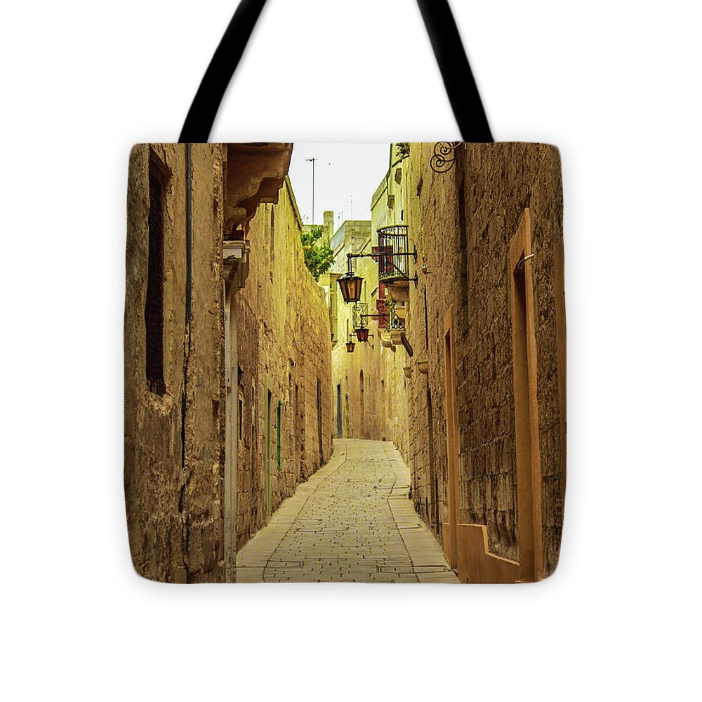 On The Streets Of Malta - Tote Bag