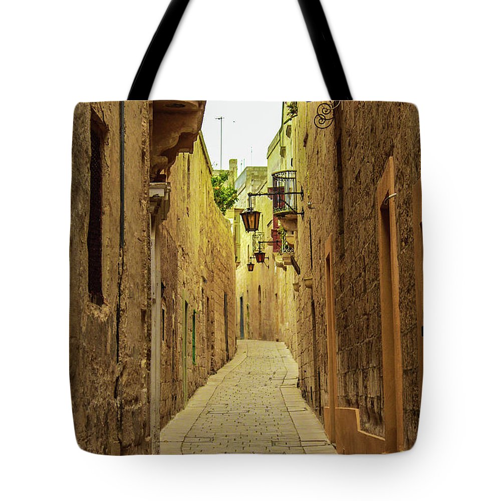 On The Streets Of Malta - Tote Bag